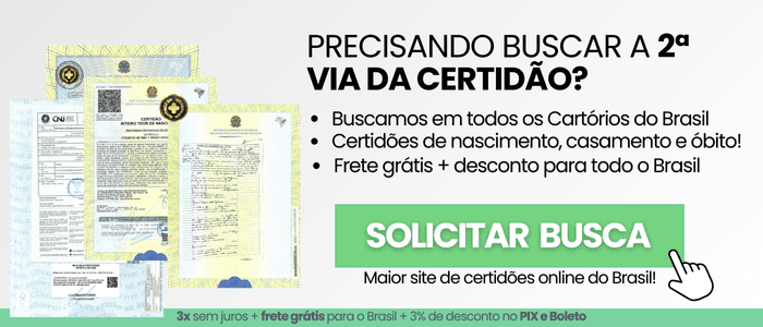 busca de certidões no Brasil